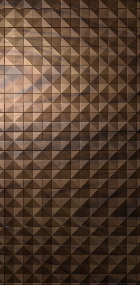 3D Wall Pannel - AW-501 Geometric Pyramid Texture Design